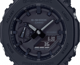 black g shock watch