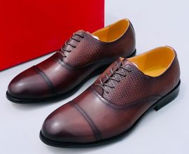 brown oxford mens shoes