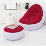 Inflatable Multifunctional Sofa  With Foot Rest