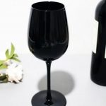 Black Wine Glass 6 Pieces
