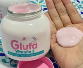 gluta vitamin e moisturizing collagen cream