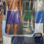 Fruit Of The Loom Knit Boxers (6 packs)