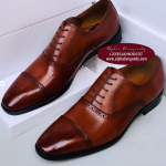 Men's Brown Derby Shoes