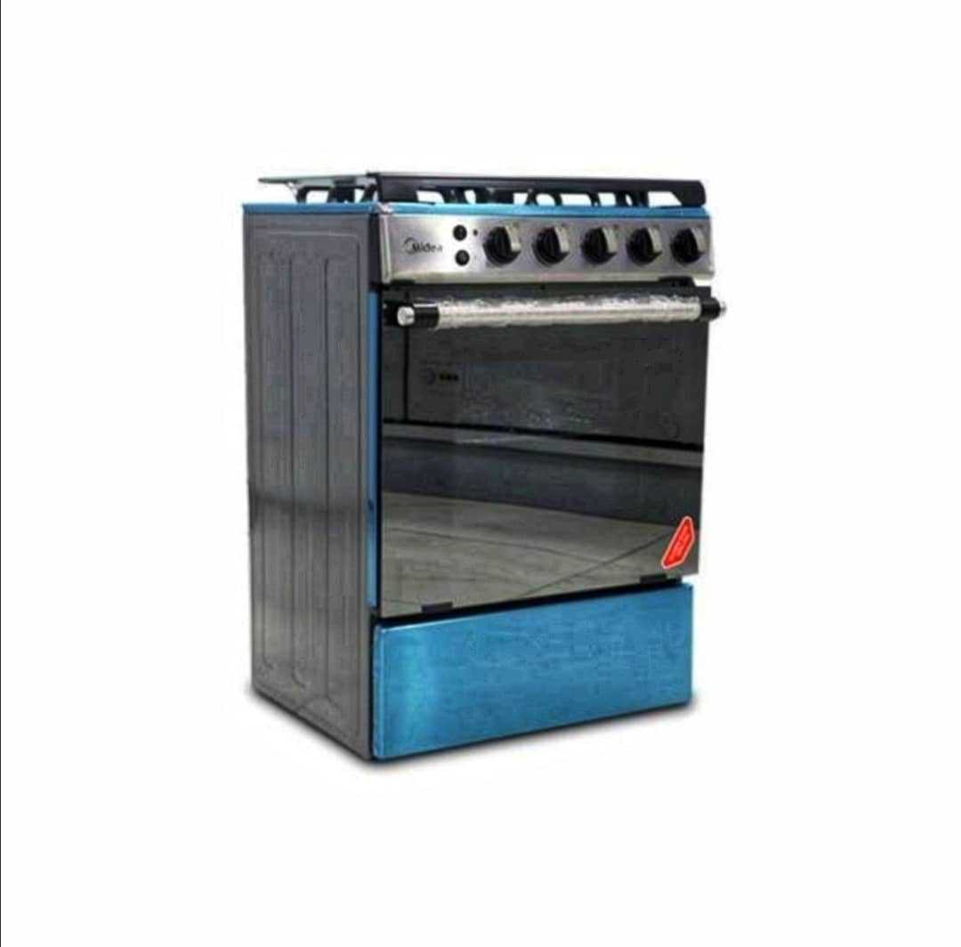 Midea 4 Burner Gas Cooker With Grill Bmg6060-wd