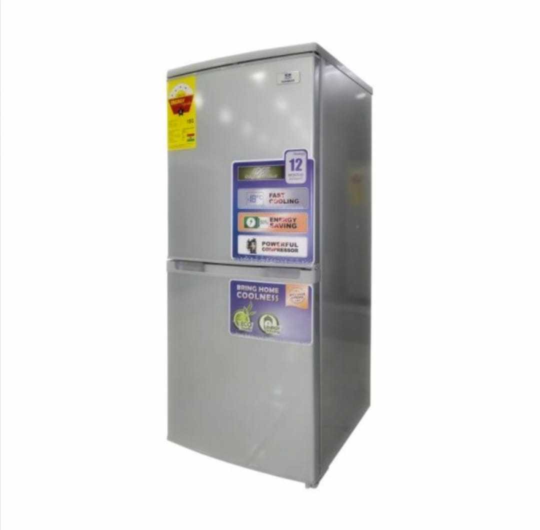 Nasco 132ltr Bottom Freezer Refrigerator