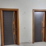 Black And Brown Wooden Doors