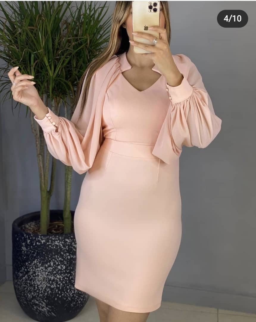 Casual Pink Dress
