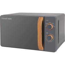 17 Litre Russell Hobbs Digital Microwave with Wood Effect