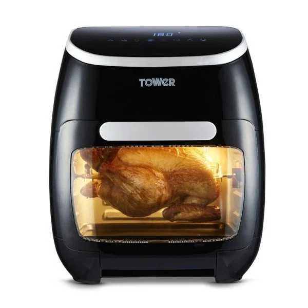 Tower 11L 5-in-1 Manual Air Fryer Oven With Rotisserie - 2000W