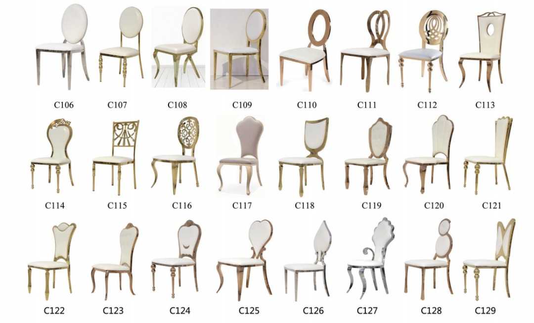 Front Wedding Chair