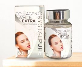 crystal pure collagen white extra