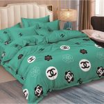 Green Chanel Bedsheet