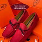 Red Tods Suede Loafers