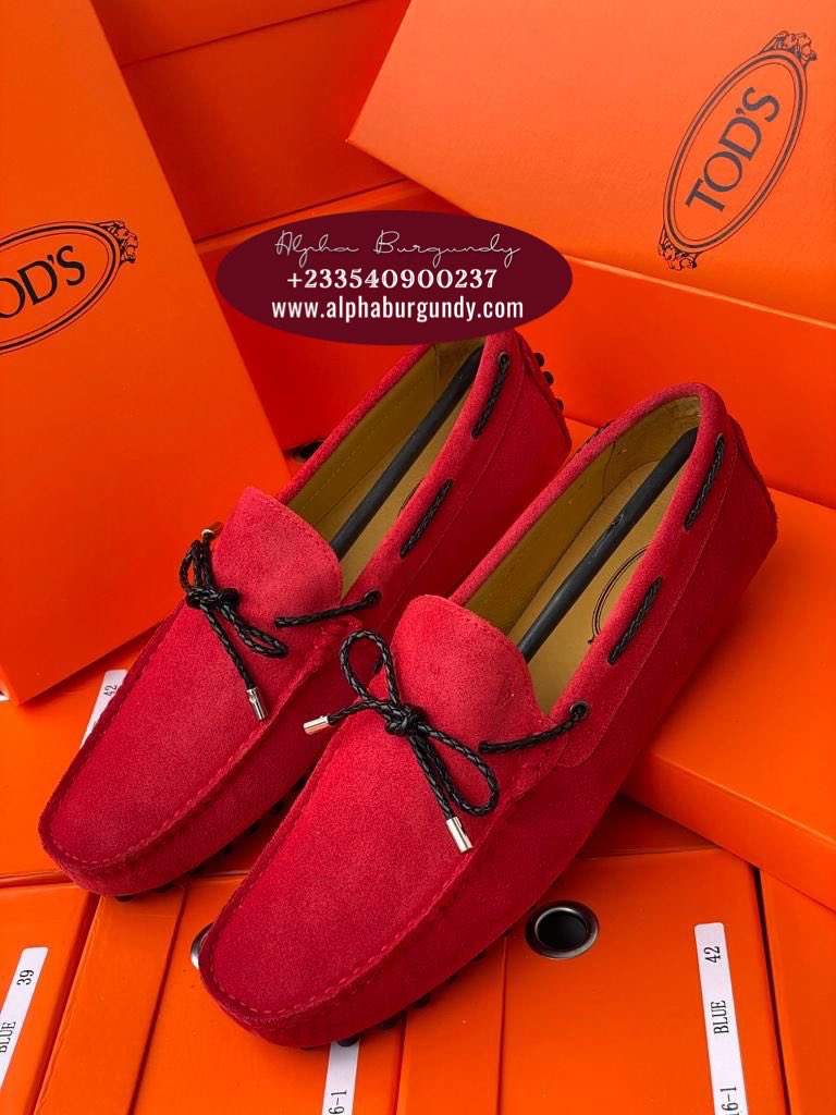 Red Tods Suede Loafers In Ghana For Sale | Reapp