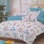 White Floral Bedsheet