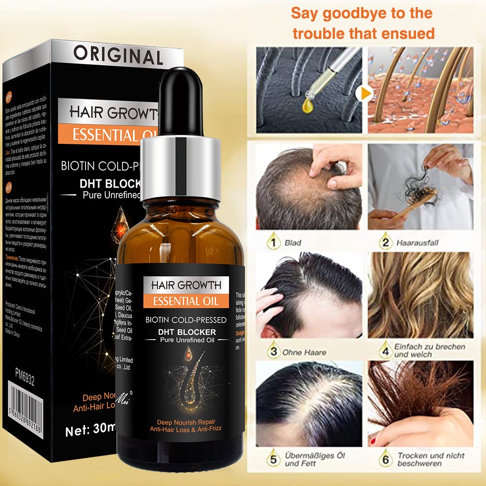 Biotin Anti-hair loss & Beard Growth Oil | Reapp.com.gh