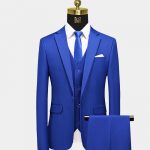 Royal Blue Three Piece Suit