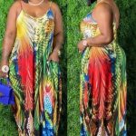 Multicoloured Long Dress