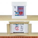 Defibrillator Cabinet With Alarm (Wall Mounted)