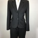 Black Ladies Trouser Suit