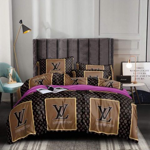 Super Hyp on Twitter Louis Vuitton Blue And Black Logo Brand Bedding Set  Home Decor Luxury Bedroom Bedspread Get here httpstco5rq0Vx9391  httpstco5rq0Vx9391  Twitter