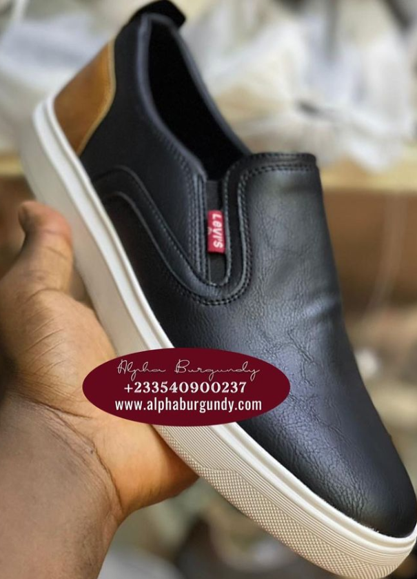 Black,Brown and White Levi's Sneakers | Reapp.com.gh
