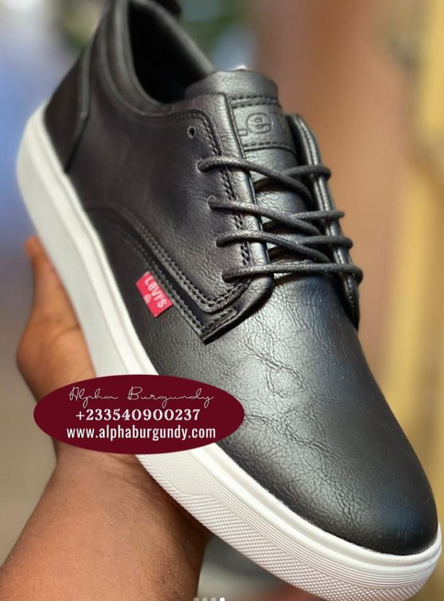 Black and White Levis Sneakers In Ghana For Sale | Reapp