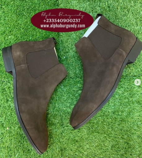 Brown Suede Chelsea Boots In Ghana For Sale | Reapp