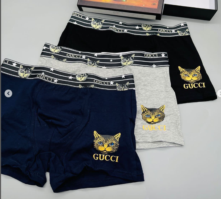 Gucci Mens Boxers (3 In 1 Pack) For Sale In Ghana