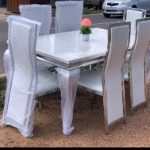 Marble Dinning Table And Chair