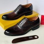 Men Classic Brown Shoes