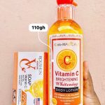 Gluta-Magic Acid Vitamin C Brightening Whitenjng Lotion and Soap