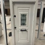 White Single Turkish Security Doors