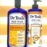Dr Teals Glow and Radiance Body Wash and Lotion