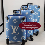 Blue Louis Vuitton Luggage