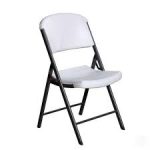 Foldable White Chair