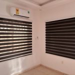 Black Day and Night Window blinds