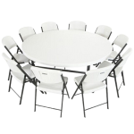 Round Foldable Table