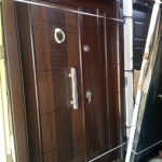 Brown Turkish Heavy Duty One And Half Security Doors