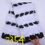 Black and White Cord Lace