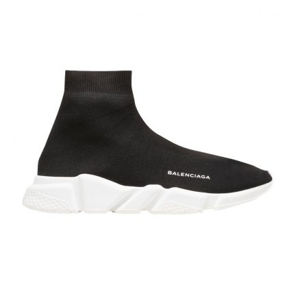 Black And White Balenciaga Speed Trainer In Ghana | Reap