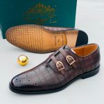 Brown Formal Shoe With Buckle
