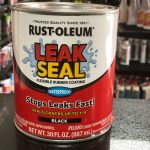 Rustoleum Leak Seal Brush, Black