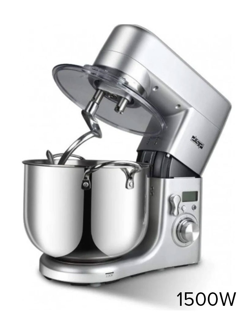 DSP 1500W 10L 3IN1 Professional Stand Mixer Steel With Bowl KM3032