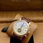 Pure leather watch
