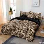 Leopard Print Kingsize Bedsheet