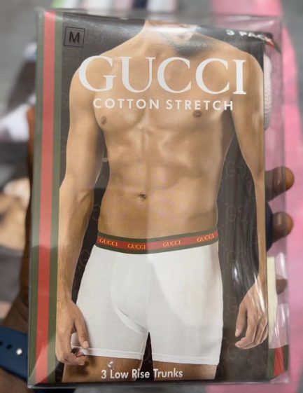 Boxers - (3 in 1) Men's Cotton Briefs Gucci - Provistore Limited
