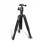 Promate PRECISE-155 5-Section Aluminum Travel Tripod With Integrated Monopod