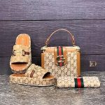Ladies Gucci Bag and Slippers