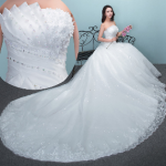 Wedding Gown With Stones